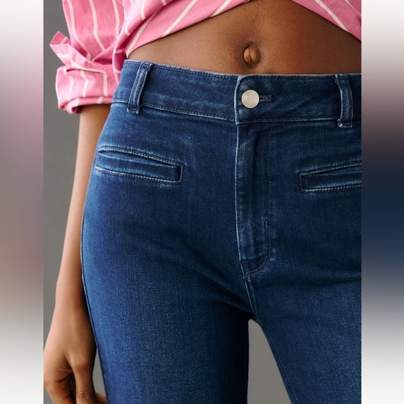 Maeve The Essential Slim High-Rise Straight Jeans - Picture 4 of 16